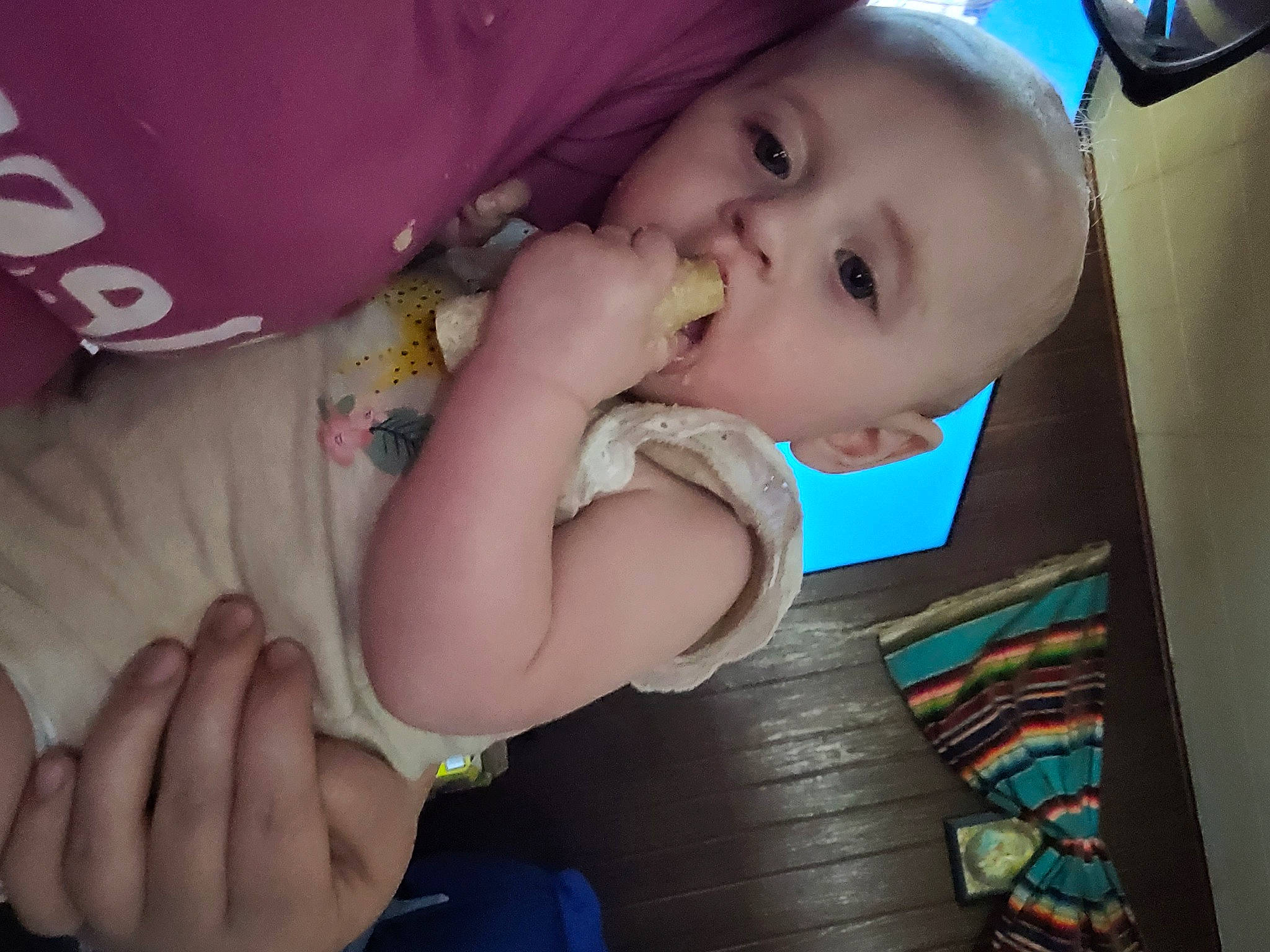 Kamilah joined the competition — help win amazing prizes! baby, baby_toddler_clothing, cheek, child, eyelash, facial_expression, finger, gesture, hand, happy, iris, lip, mouth, nail, nose, people, person, product, skin, thumb