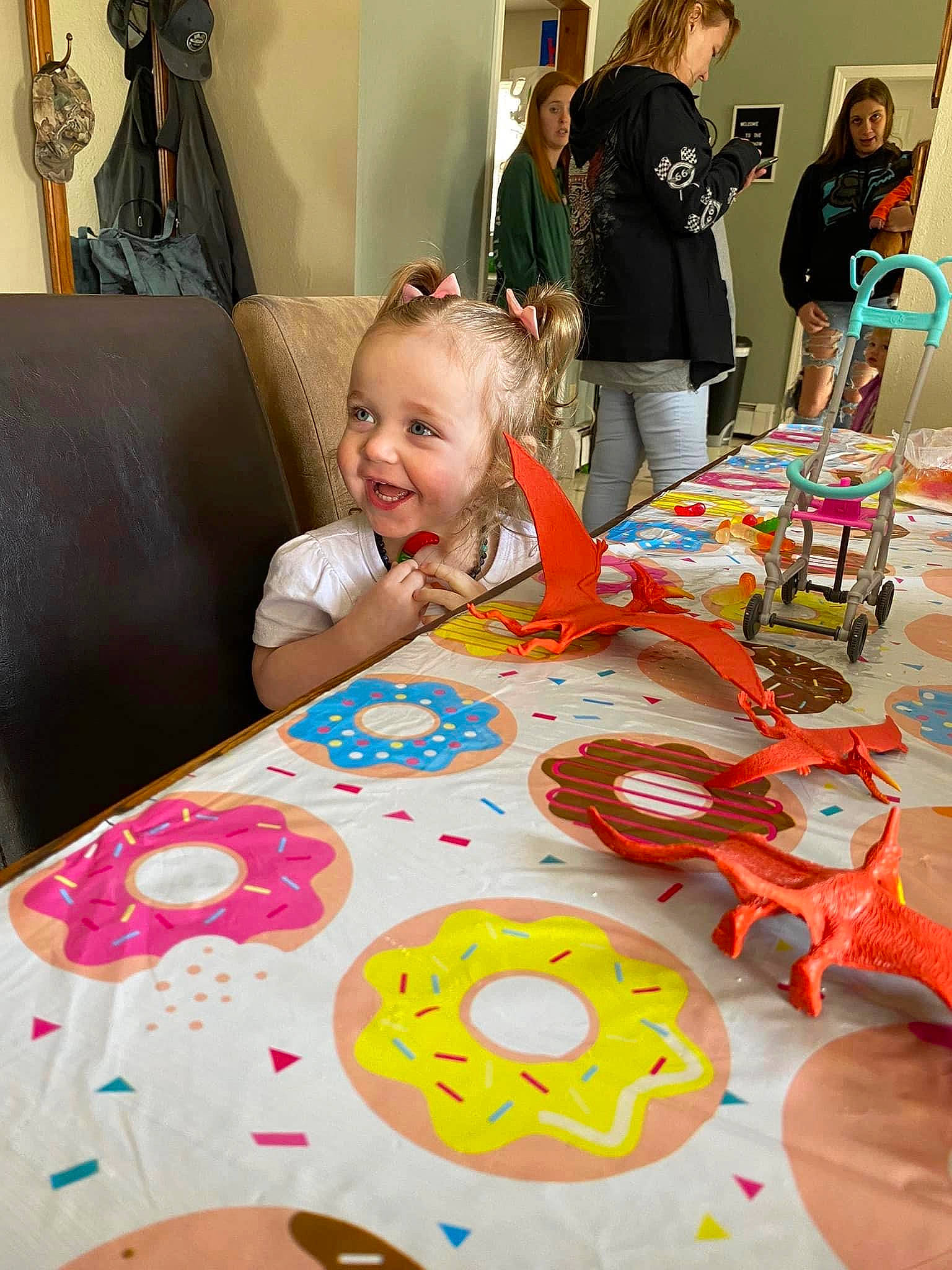 Jocelynn joined the competition — help win amazing prizes! art, baby, birthday, chair, child, event, fun, happy, joy, leisure, party, person, picture_frame, play, room, sharing, smile, t_shirt, table, textile