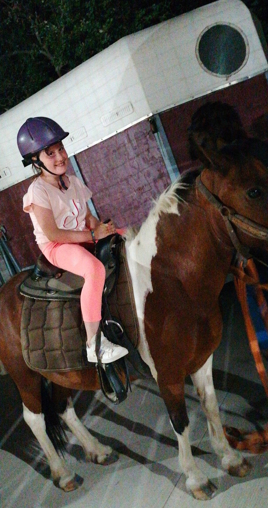 Luciana a rejoint le concours — aidez-le/la à gagner de superbes lots ! animal_sports, bridle, halter, headwear, horse, horse_supplies, horse_tack, horse_trainer, joy, mammal, mane, mare, pack_animal, person, recreation, rein, saddle, sorrel, stallion