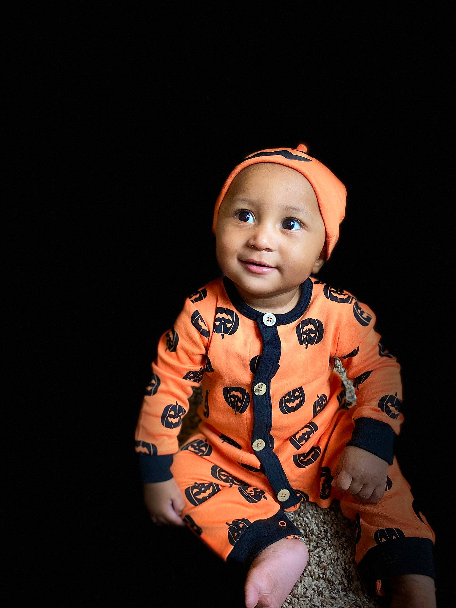 Damarious joined the competition — help win amazing prizes! baby, baby_toddler_clothing, cheek, child, collar, costume, entertainment, flash_photography, fun, gesture, happy, headgear, headwear, one_piece_garment, pattern, person, portrait_photography, sitting, sleeve, smile