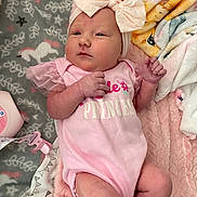 Wrenlee joined the competition — help win amazing prizes! baby, bed, bedroom, blanket, clothing, couch, cushion, face, furniture, hat, head, homedecor, indoors, newborn, person, photography, portrait, quilt, room, tape