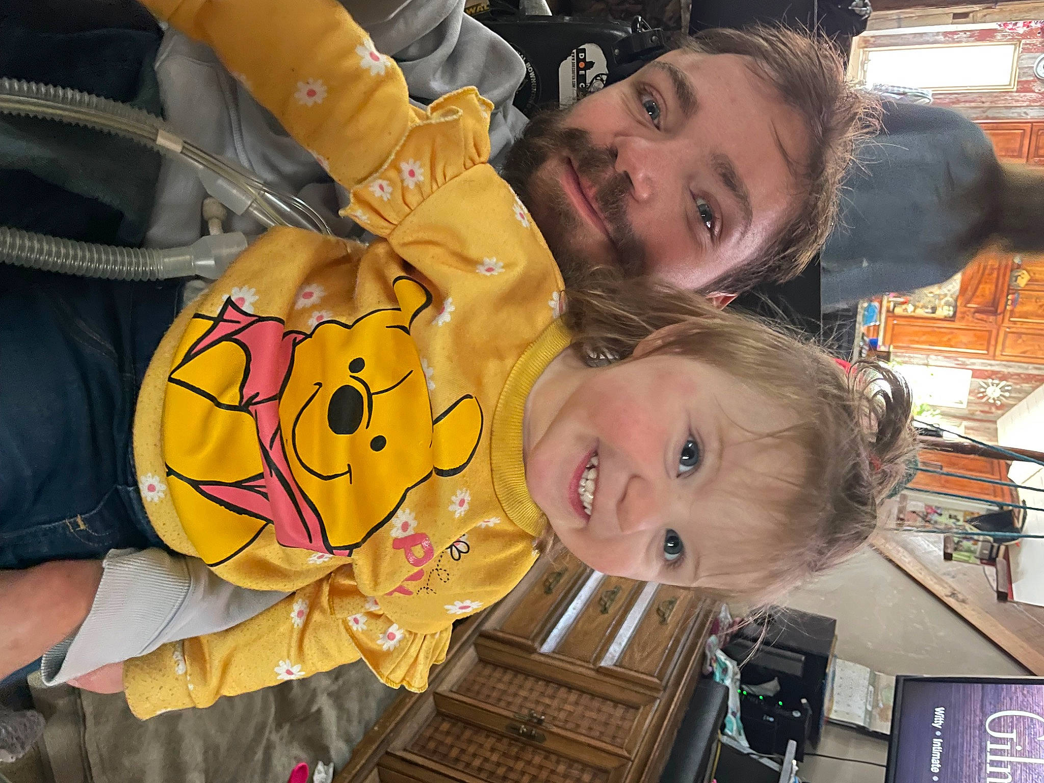 Hazel is registered to the contest to win money with this photo: cheek, child, event, fun, happy, hat, joy, laugh, leisure, mammal, mouth, person, smile, toddler, wood