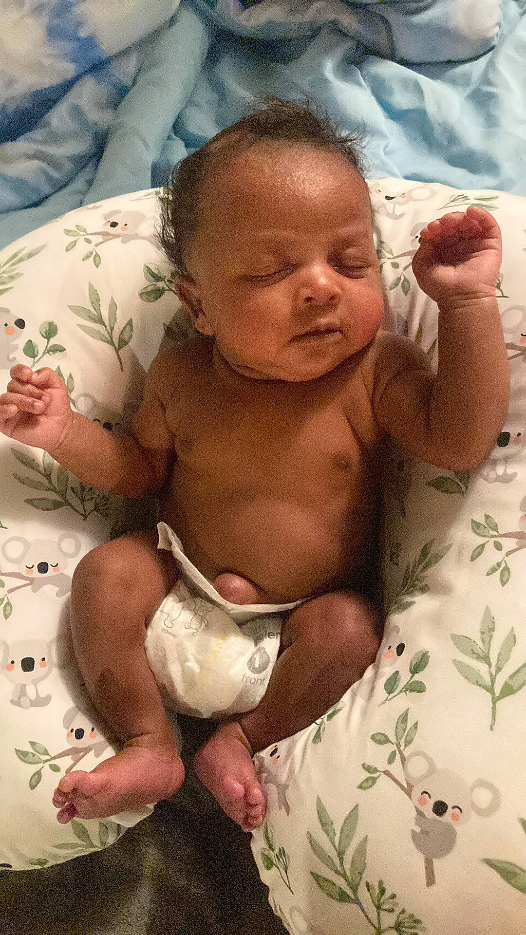 Messiah is registered to the contest to win money with this photo: abdomen, baby, baby_products, baby_safety, cheek, chest, child, comfort, diaper, linens, mammal, mouth, muscle, person, product, skin, stomach, textile, thumb, toddler