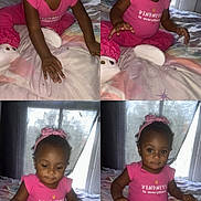 Kaylani is registered to the contest to win money with this photo: baby, bed, bedroom, child, clothing, cushion, face, female, footwear, furniture, girl, head, homedecor, indoors, person, photography, portrait, room, sitting, t_shirt