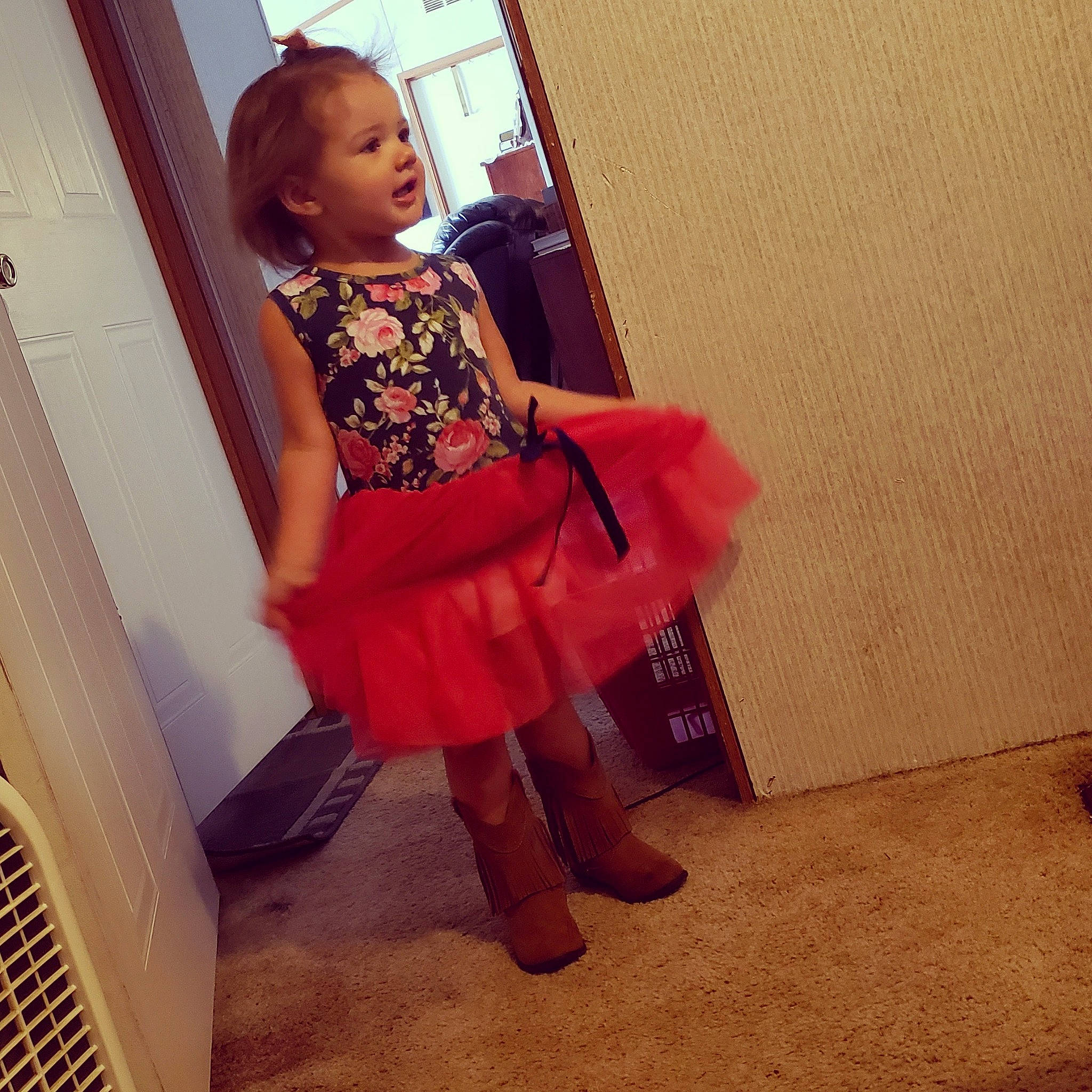 Hallie is registered to the contest to win money with this photo: abdomen, beauty, clothing, dress, fashion, fashion_design, footwear, human_leg, joint, knee, leg, long_hair, person, pink, shoe, shoulder, sitting, standing, thigh, trunk