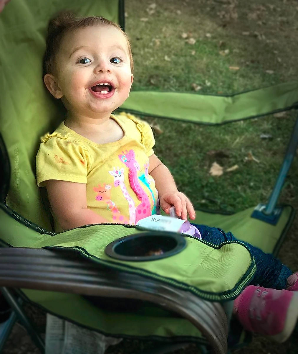 Maya joined the competition — help win amazing prizes! baby, baby_products, child, fun, happy, person, play, product, sitting, skin, smile, swing, toddler, vacation