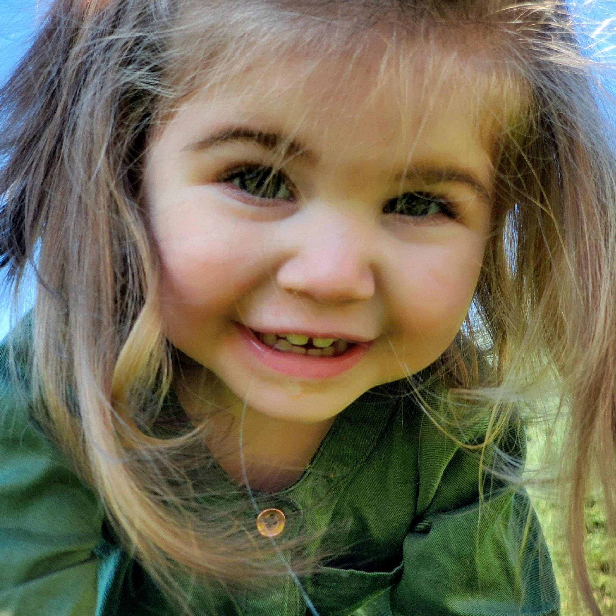 Emilee joined the competition — help win amazing prizes! beauty, blond, cheek, child, chin, close_up, eye, eyebrow, face, facial_expression, forehead, hair, hairstyle, head, joy, lip, nose, organ, person, skin