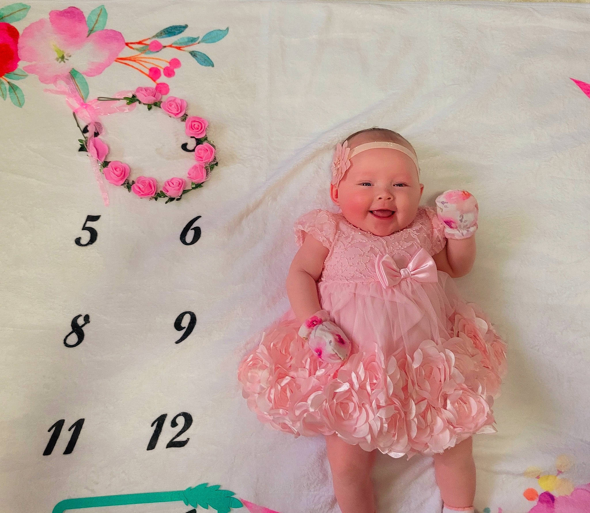 Kira is registered to the contest to win money with this photo: baby, baby_toddler_clothing, beauty, cheek, child, dress, font, happy, headgear, magenta, one_piece_garment, pattern, person, pink, product, skin, sleeve, smile, textile, toddler