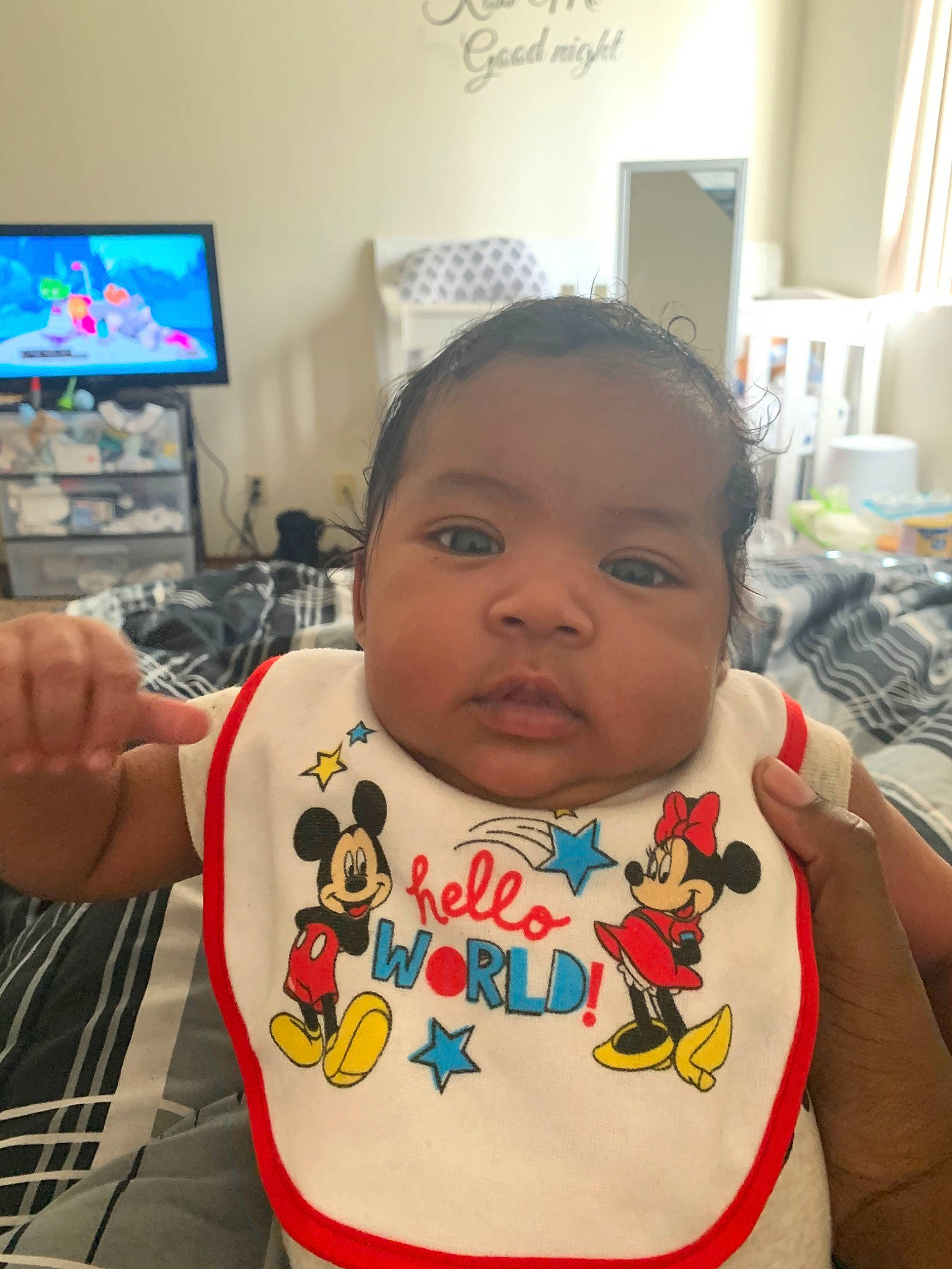 Jayceon joined the competition — help win amazing prizes! baby, cheek, child, electronic_device, face, forehead, head, person, skin, technology, toddler