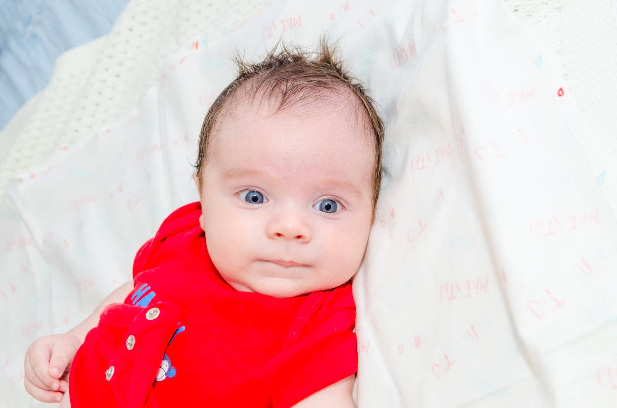 Andi joined the competition — help win amazing prizes! baby, beauty, cheek, child, child_model, close_up, eye, face, head, iris, lip, mouth, nose, person, photography, pink, portrait_photography, red, skin, smile
