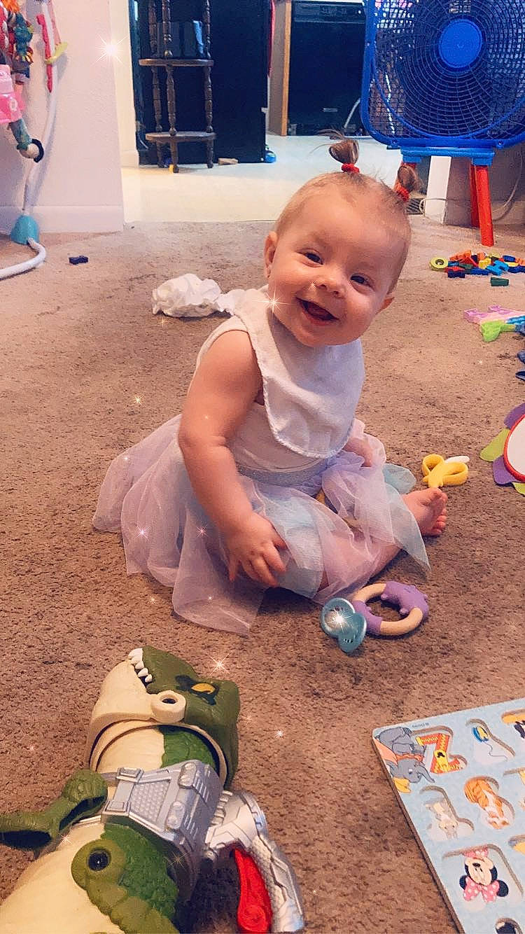 Brenleigh is registered to the contest to win money with this photo: adaptation, baby, baby_toddler_clothing, blue, child, fun, green, human, joy, leg, leisure, person, photograph, pink, sharing, shoe, smile, snapshot, summer, toddler