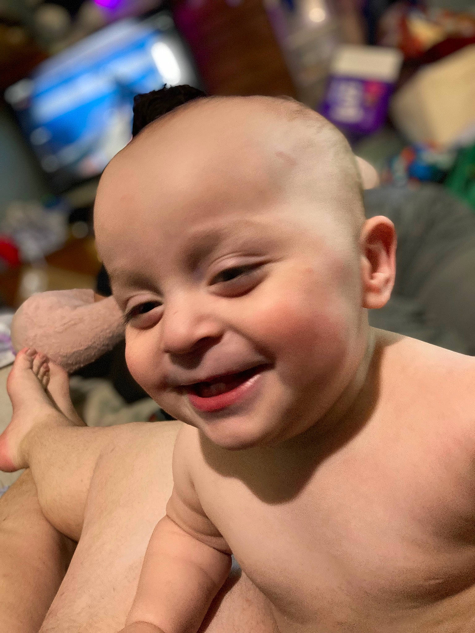 Malachi joined the competition — help win amazing prizes! baby, cheek, chest, chin, ear, facial_expression, finger, forehead, gesture, hairstyle, happy, head, human_body, joy, mouth, muscle, neck, nose, person, skin