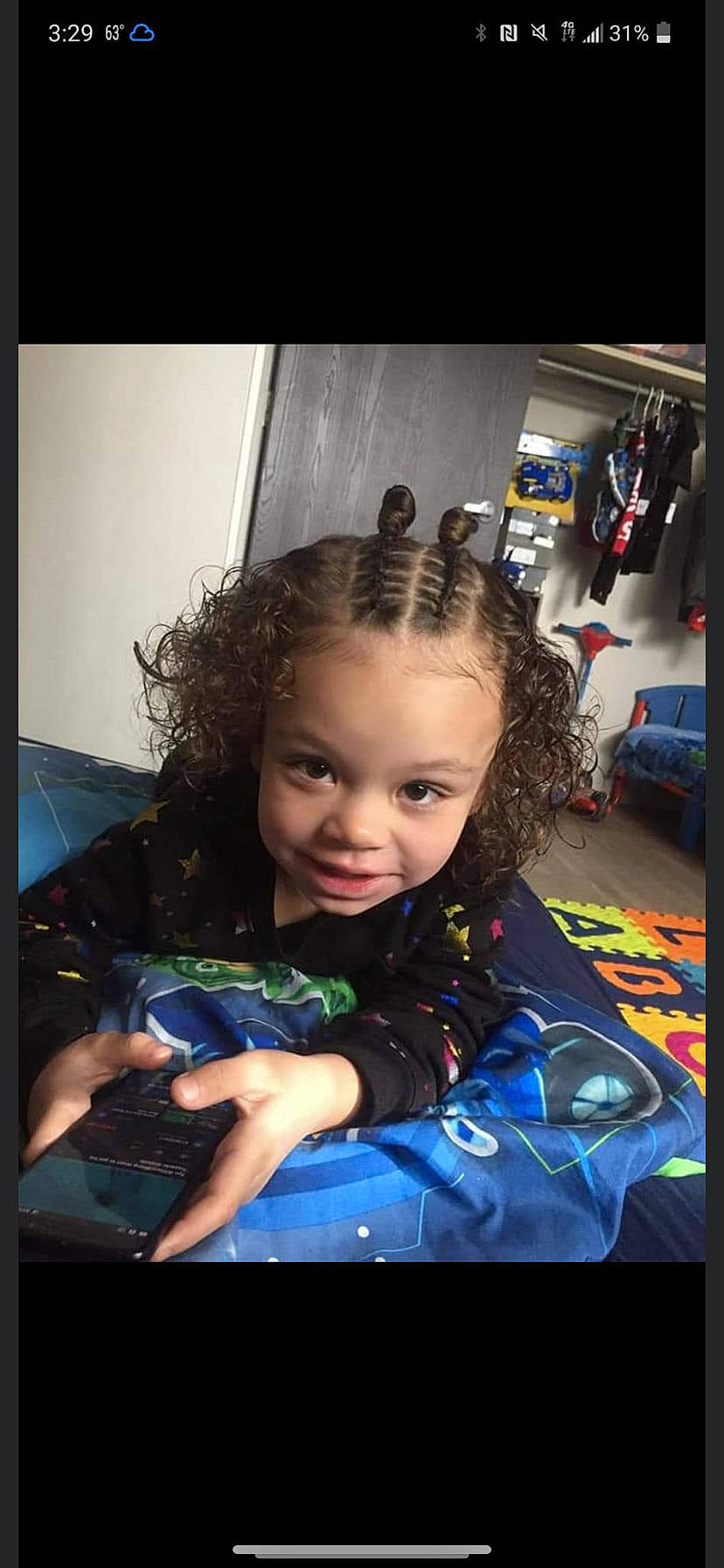 Jasmine joined the competition — help win amazing prizes! arm, baby, beauty, black, child, electric_blue, electronic_device, eyelash, flash_photography, fun, gadget, happy, iris, joy, leisure, person, play, room, sitting, smile