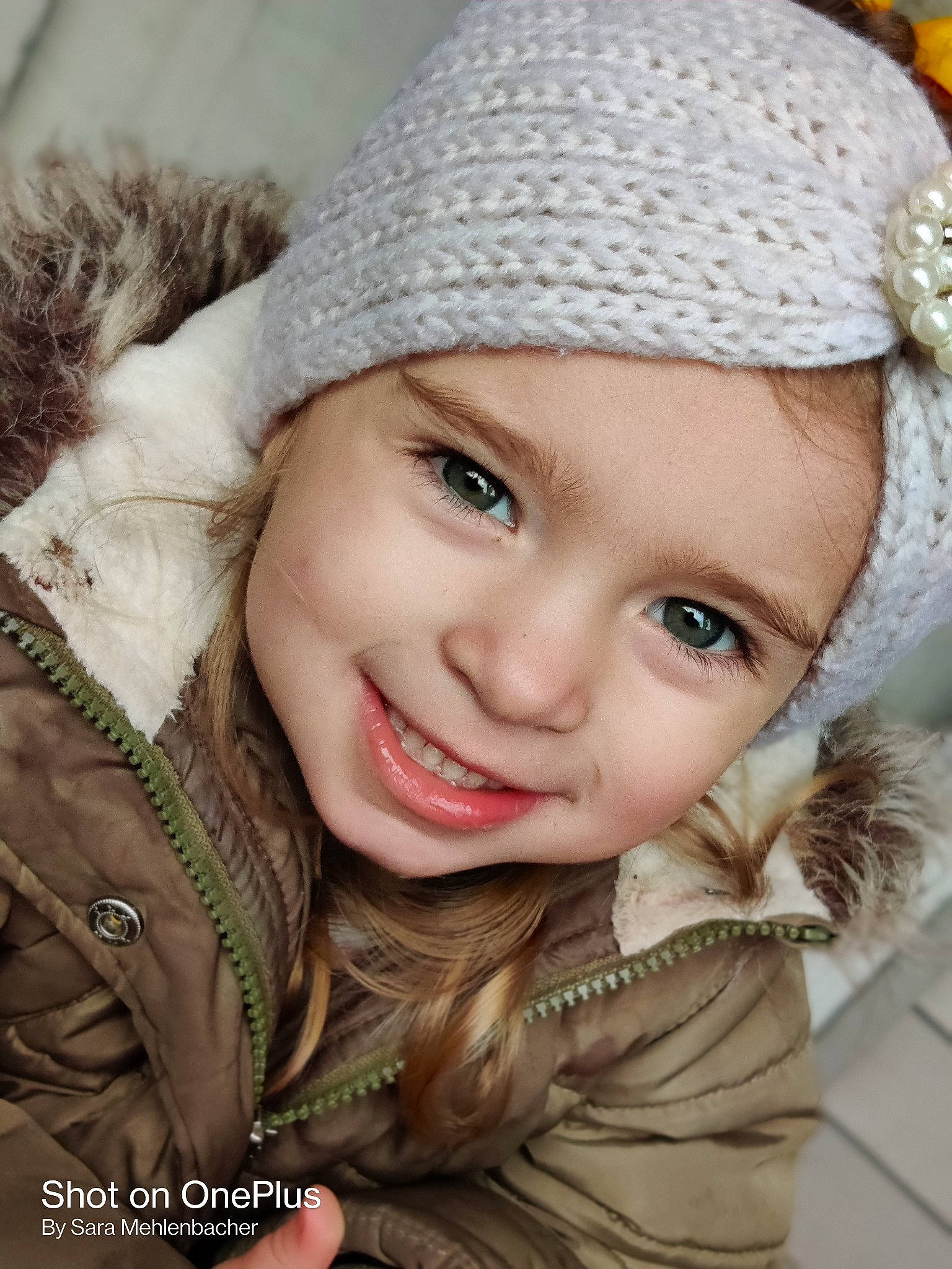 Paige is registered to the contest to win money with this photo: cap, cheek, chin, clothing, cool, eye, eyebrow, facial_expression, flash_photography, hairstyle, happy, head, headgear, headwear, human, iris, joy, lip, nose, outerwear