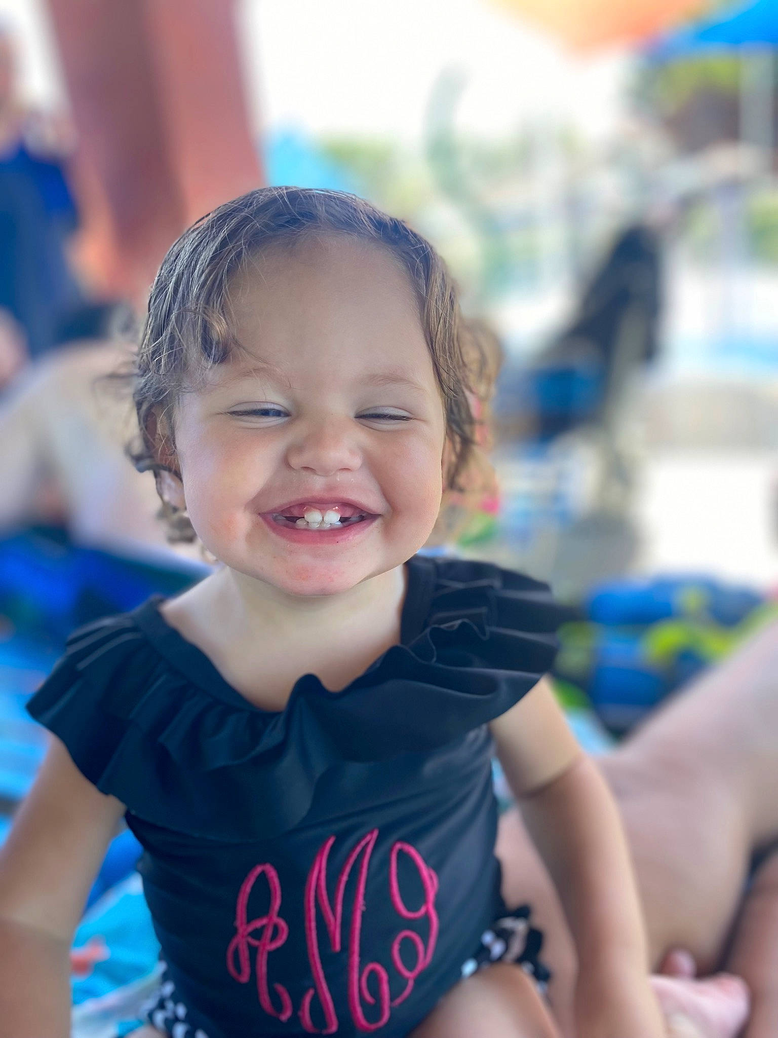 Ada joined the competition — help win amazing prizes! azure, baby, baby_toddler_clothing, blue, child, electric_blue, event, facial_expression, fun, hairstyle, happy, human_body, joy, leisure, person, recreation, shoulder, skin, smile, summer