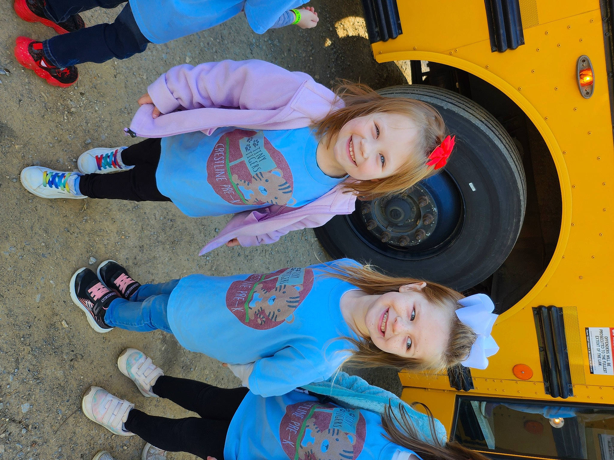 Ashlynn joined the competition — help win amazing prizes! auto_part, automotive_tire, blue, electric_blue, footwear, fun, happy, joy, motor_vehicle, person, shoe, smile, sneakers, t_shirt, tire, tire_care, toddler, travel, vehicle, walking_shoe