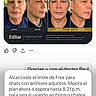Melek is registered to the contest to win money with this photo: chat, screenshot, text, face, man, before_and_after, collage, cosmetic_procedure, message, interface, button, notification, skin, profile, portrait, mobile_phone, application, upgrade, limit, conversation