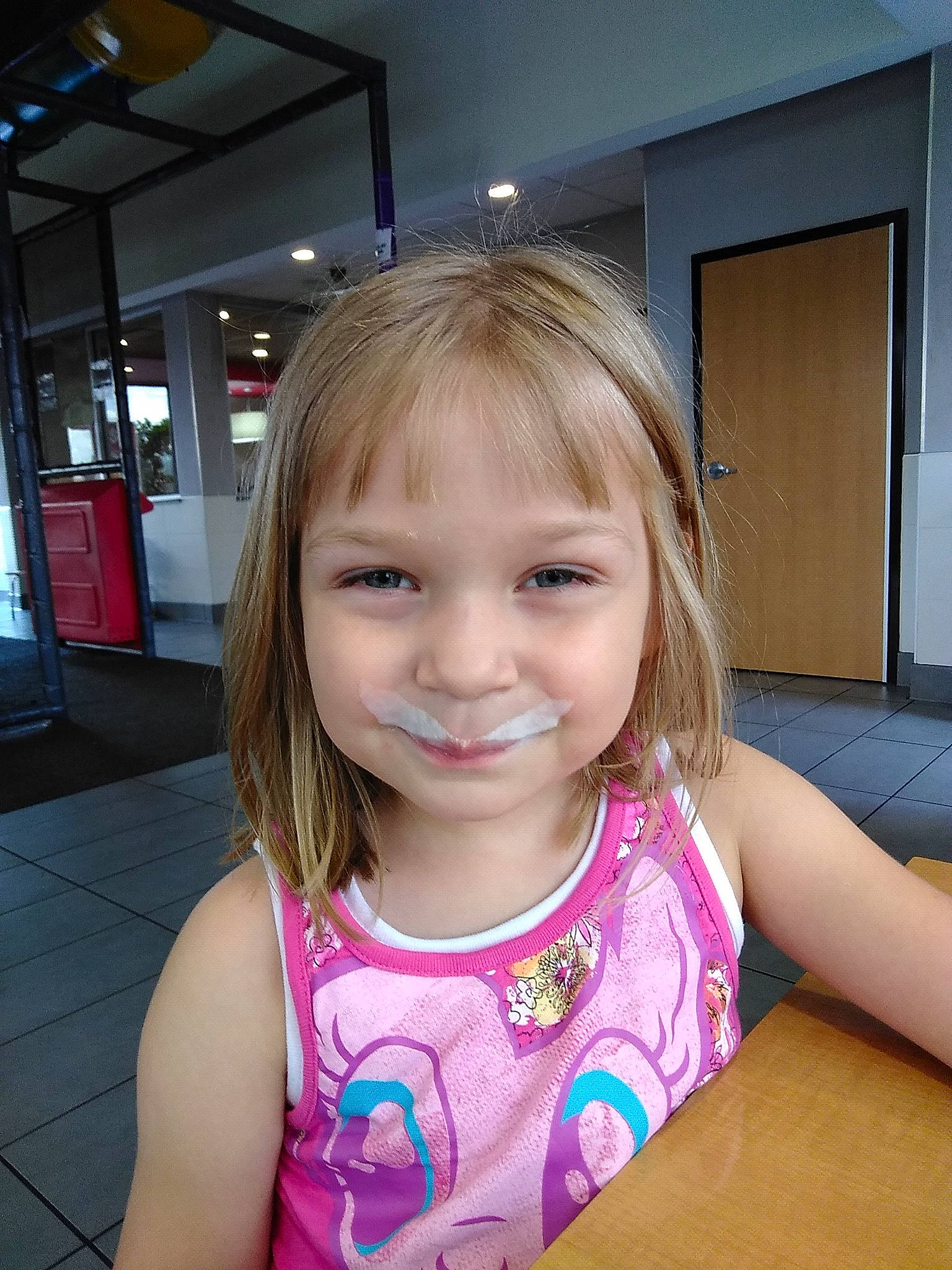 Alysandra joined the competition — help win amazing prizes! blond, brown_hair, cheek, child, daughter, face, fun, hair, hairstyle, iris, long_hair, person, skin, smile, toddler, vacation