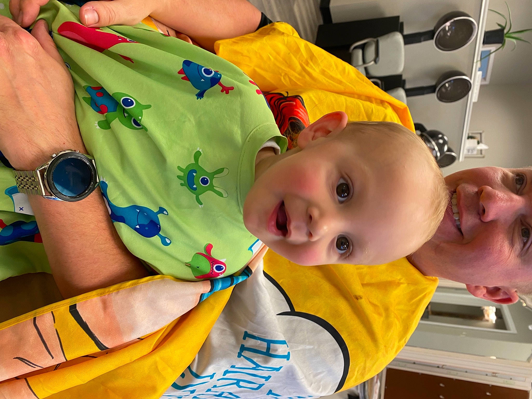 Jonathon is registered to the contest to win money with this photo: arm, baby, baby_products, baby_toddler_clothing, cheek, child, face, facial_expression, finger, fun, happy, headwear, joy, leisure, mouth, nose, person, skin, smile, toddler