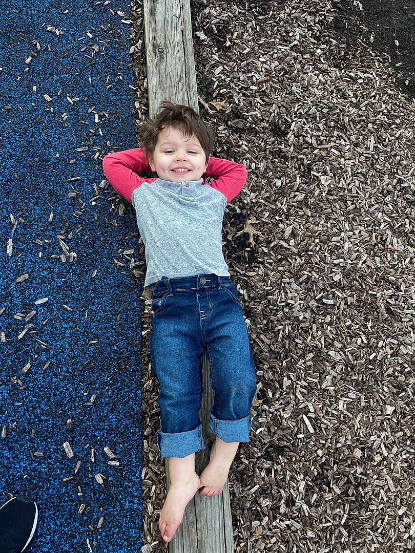 Thomas joined the competition — help win amazing prizes! asphalt, child, denim, electric_blue, facial_expression, fun, gesture, grass, happy, human_body, jeans, joy, leisure, people_in_nature, person, plant, public_space, road_surface, t_shirt, tints_and_shades