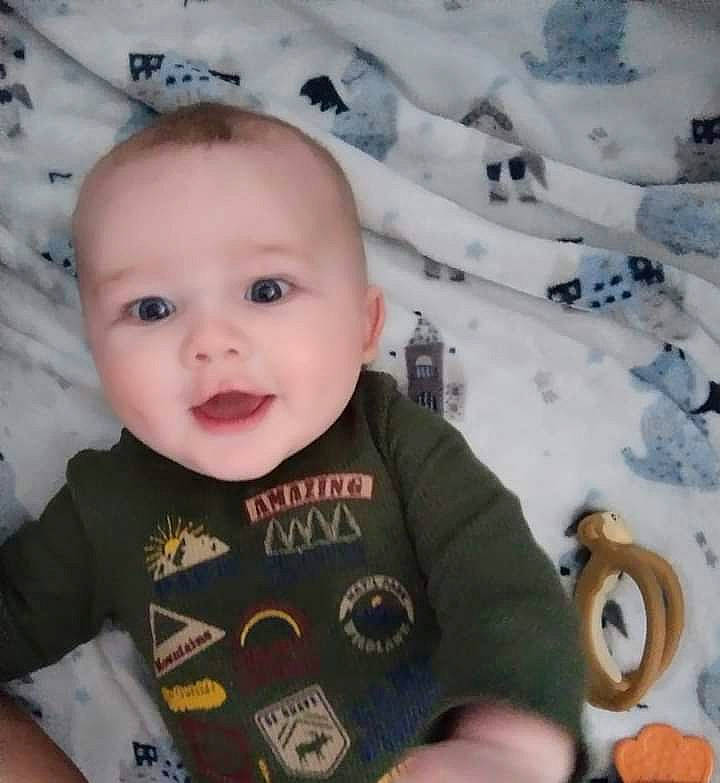 Westyn joined the competition — help win amazing prizes! baby, baby_toddler_clothing, cheek, cloud, cool, eye, eyebrow, face, happy, head, iris, nose, person, product, skin, sleeve, smile, t_shirt, toddler, toy