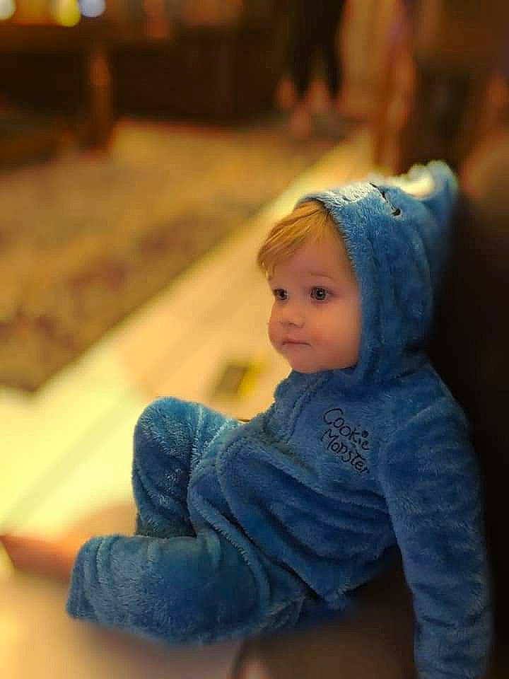 Westyn joined the competition — help win amazing prizes! baby, baby_toddler_clothing, cheek, child, comfort, electric_blue, eye, flash_photography, flooring, fun, happy, head, human_body, leg, leisure, person, play, portrait_photography, sitting, toddler