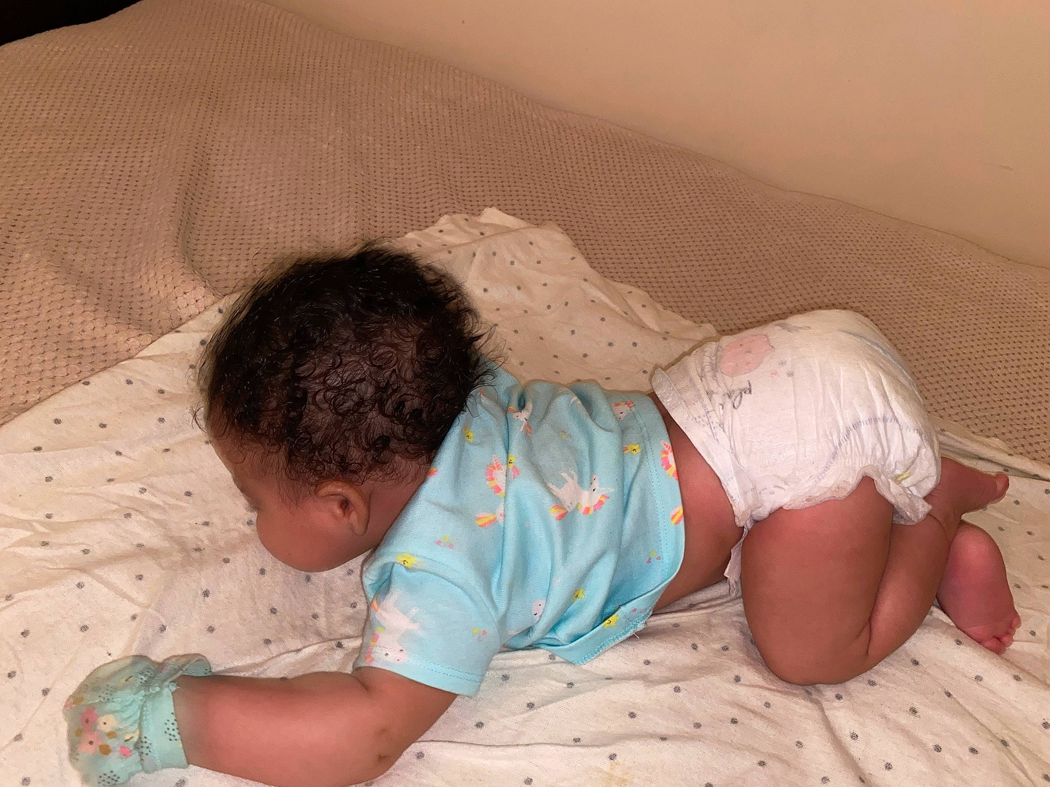 Emely joined the competition — help win amazing prizes! abdomen, baby, baby_sleeping, baby_toddler_clothing, bed, bedding, bedtime, child, comfort, elbow, finger, human_leg, knee, leg, linens, mammal, pattern, person, skin, textile