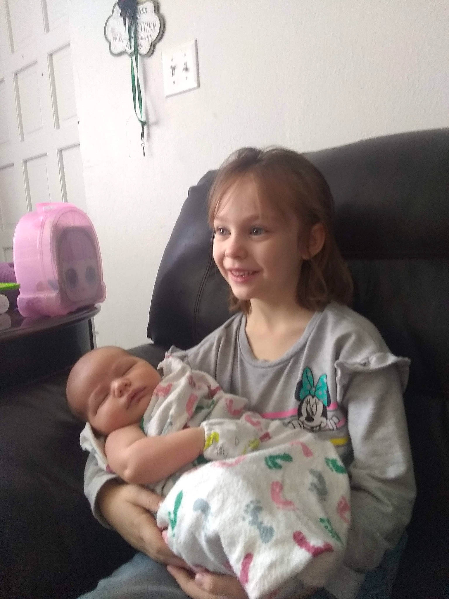 Kodie joined the competition — help win amazing prizes! arm, baby, birth, child, finger, hospital, joy, leg, patient, person, play, room, sitting, toddler