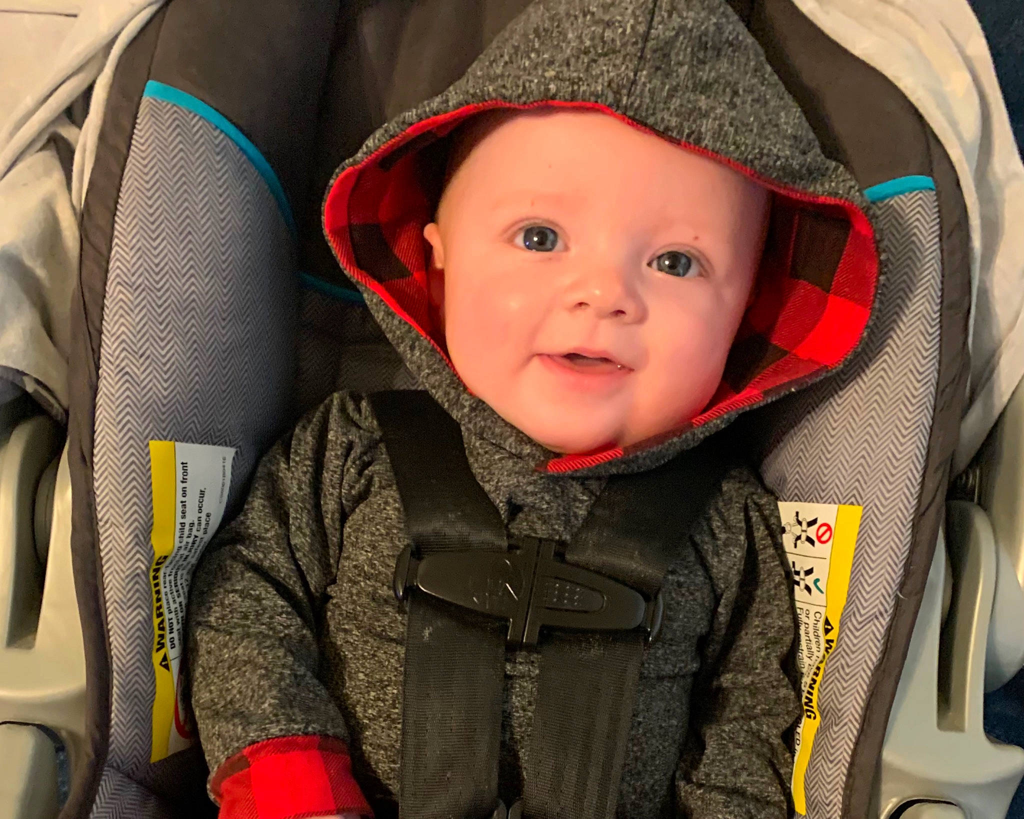 Sylas joined the competition — help win amazing prizes! auto_part, baby, baby_carriage, baby_products, baby_safety, baby_toddler_clothing, car_seat, cheek, child, comfort, eye, fashion_accessory, hat, headwear, outerwear, person, personal_protective_equipment, product, seat_belt, sleeve