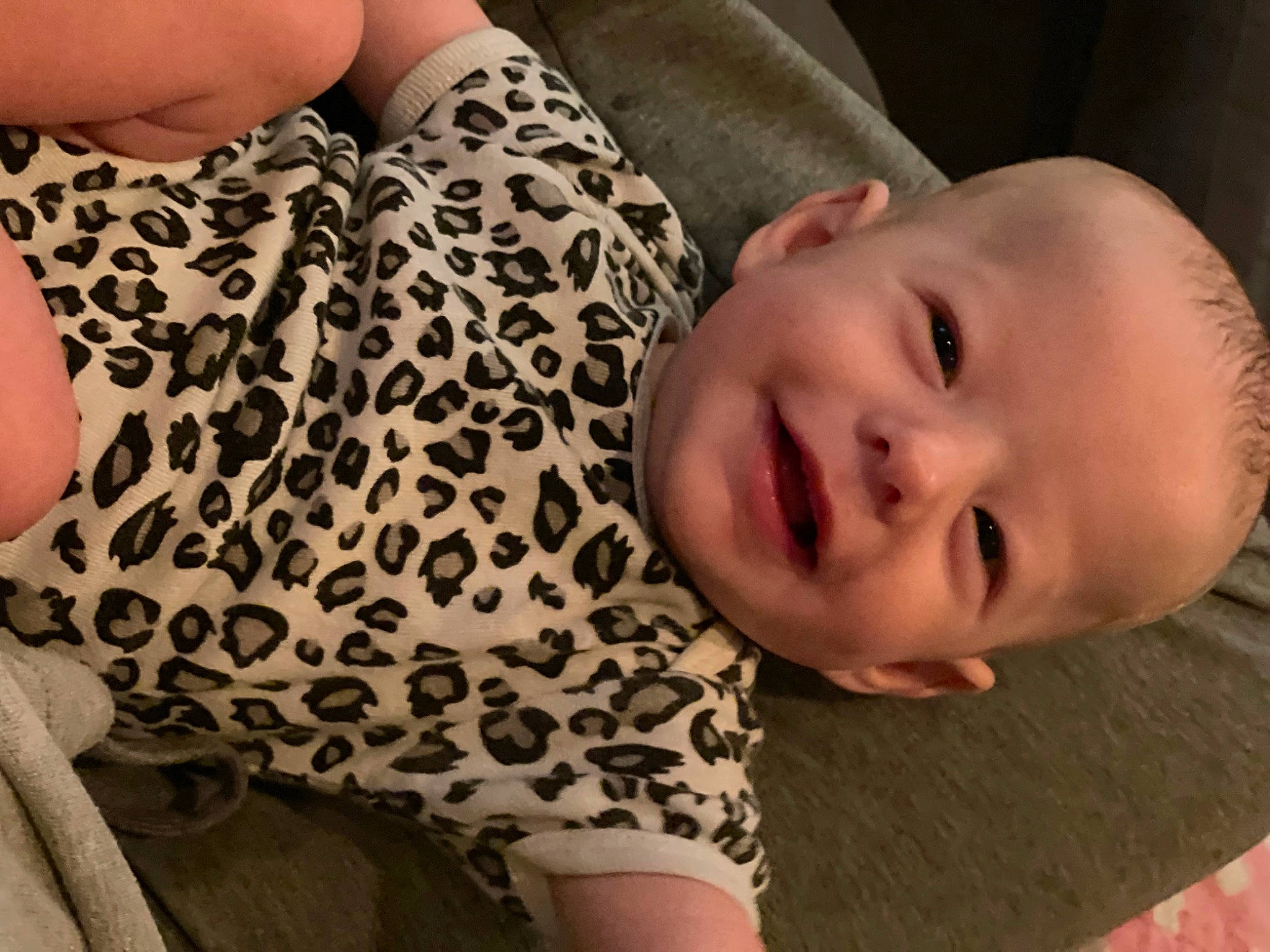 Jade joined the competition — help win amazing prizes! baby_toddler_clothing, cheek, eye, finger, flash_photography, gesture, hand, happy, head, human_body, iris, lip, mouth, neck, nose, person, skin, sleeve, smile, vertebrate