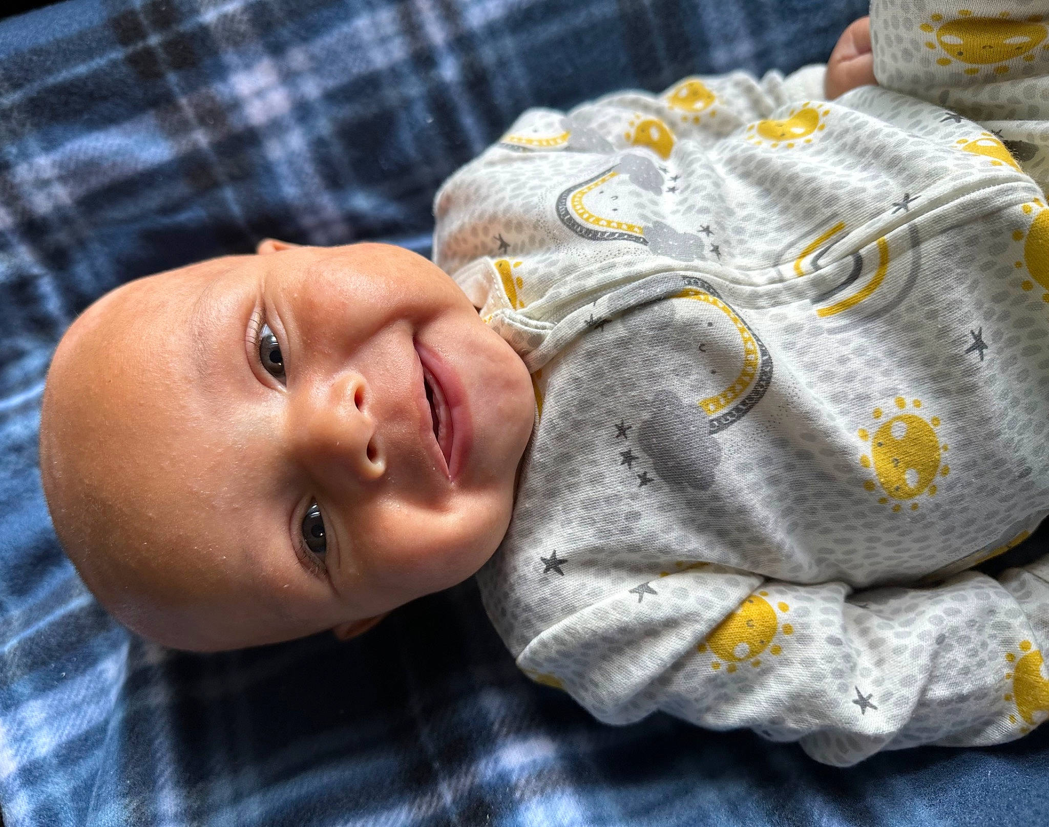 Kyson joined the competition — help win amazing prizes! baby, baby_toddler_clothing, cheek, child, close_up, comfort, finger, gesture, grass, hand, happy, mammal, mouth, nose, person, skin, sleeve, smile, toddler, vertebrate