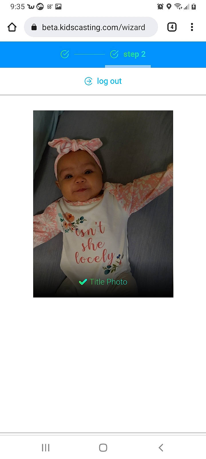 Aviana is registered to the contest to win money with this photo: advertising, baby, baby_products, baby_toddler_clothing, beanie, cap, child, clothing, cool, fashion_accessory, font, happy, headwear, helmet, magenta, outerwear, person, sleeve, smile, t_shirt