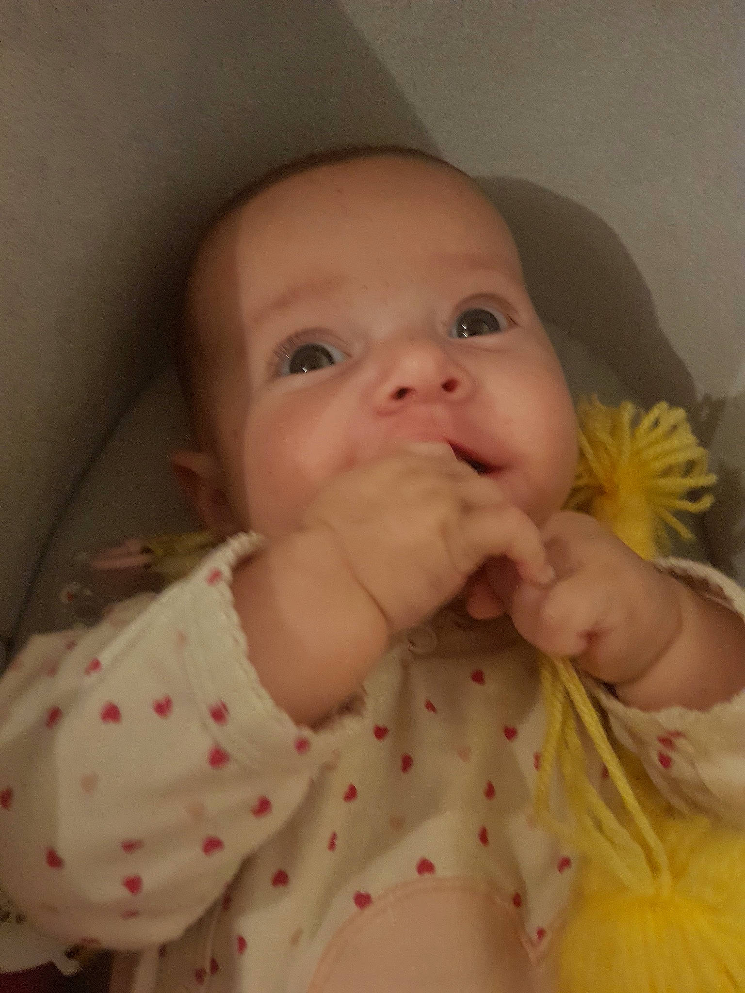Louna a rejoint le concours — aidez-le/la à gagner de superbes lots ! baby, cheek, child, chin, eye, face, finger, hand, head, iris, lip, mouth, nose, person, pink, skin, toddler