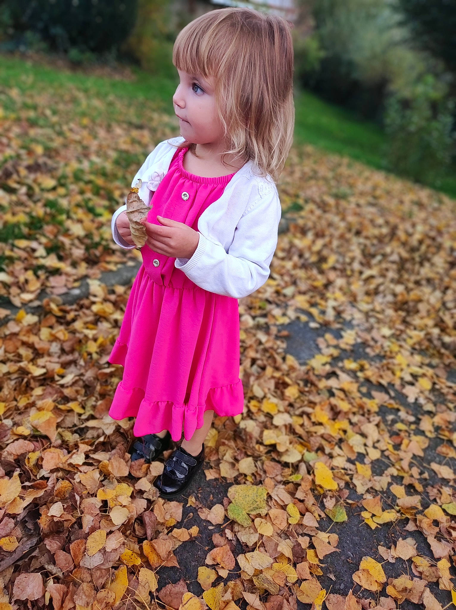 Lana a rejoint le concours — aidez-le/la à gagner de superbes lots ! baby_toddler_clothing, beauty, child, face, gesture, grass, hair, happy, leisure, nature, people_in_nature, person, photograph, pink, plant, recreation, sleeve, smile, toddler, tree