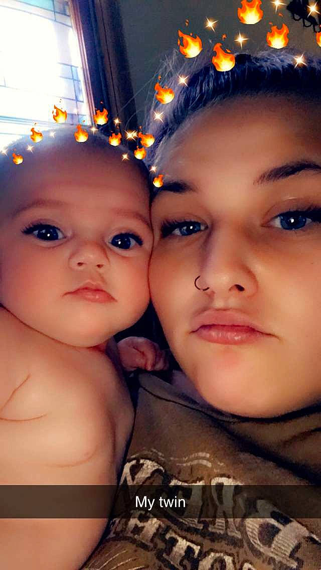 Coraline Bleau joined the competition — help win amazing prizes! cheek, child, eye, eyebrow, face, forehead, head, lip, mother, nose, person, photography, selfie, sibling, skin, smile, toddler