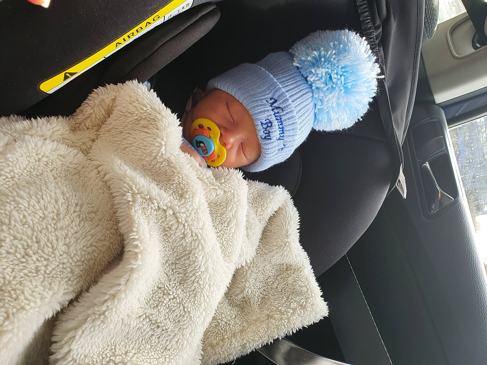 Andrei is registered to the contest to win money with this photo: baby, baby_products, baby_safety, baby_sleeping, baby_toddler_clothing, car_seat, child, comfort, headwear, health_care, human_leg, linens, medical, nail, person, service, sleeve, thumb, toddler, vehicle_door