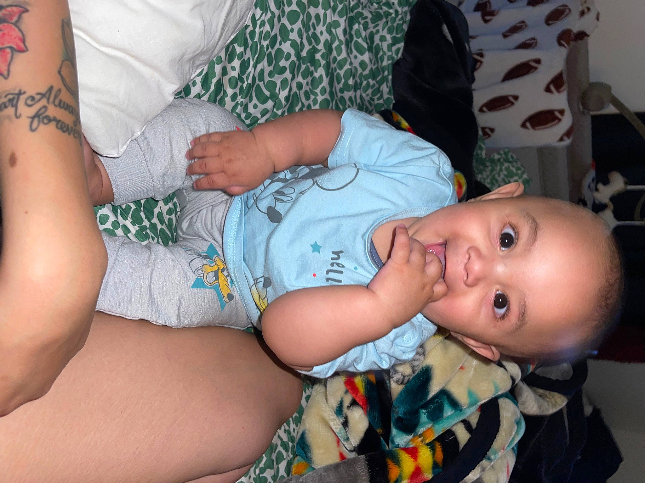 Mathias joined the competition — help win amazing prizes! baby, baby_toddler_clothing, child, eye, facial_expression, finger, hairstyle, headgear, human, human_body, joint, knee, leg, mouth, muscle, organ, person, skin, textile, thigh