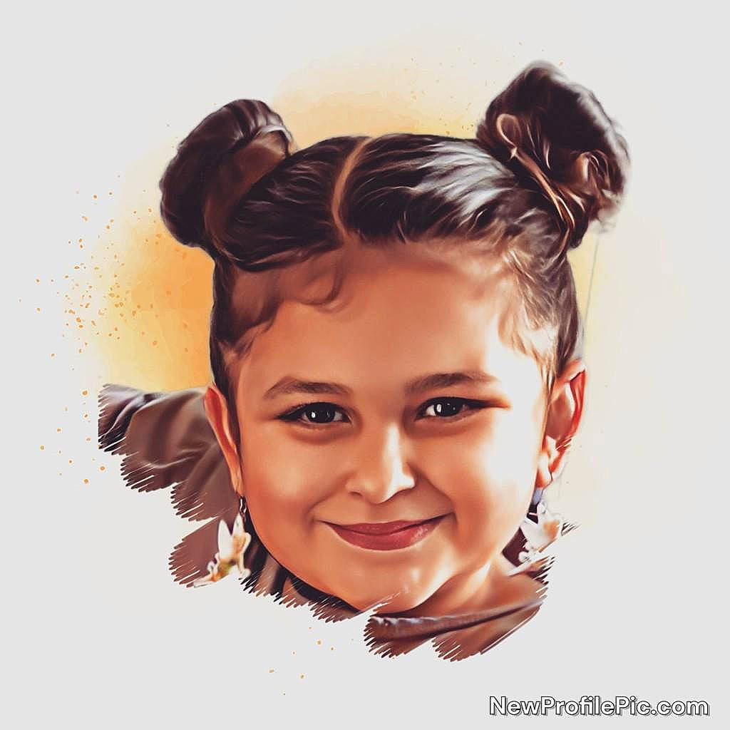 Orélyne a rejoint le concours — aidez-le/la à gagner de superbes lots ! art, cheek, ear, earrings, eyelash, eyewear, fashion_accessory, font, forehead, gesture, hair_coloring, happy, headpiece, illustration, jaw, jewellery, joy, makeover, painting, person