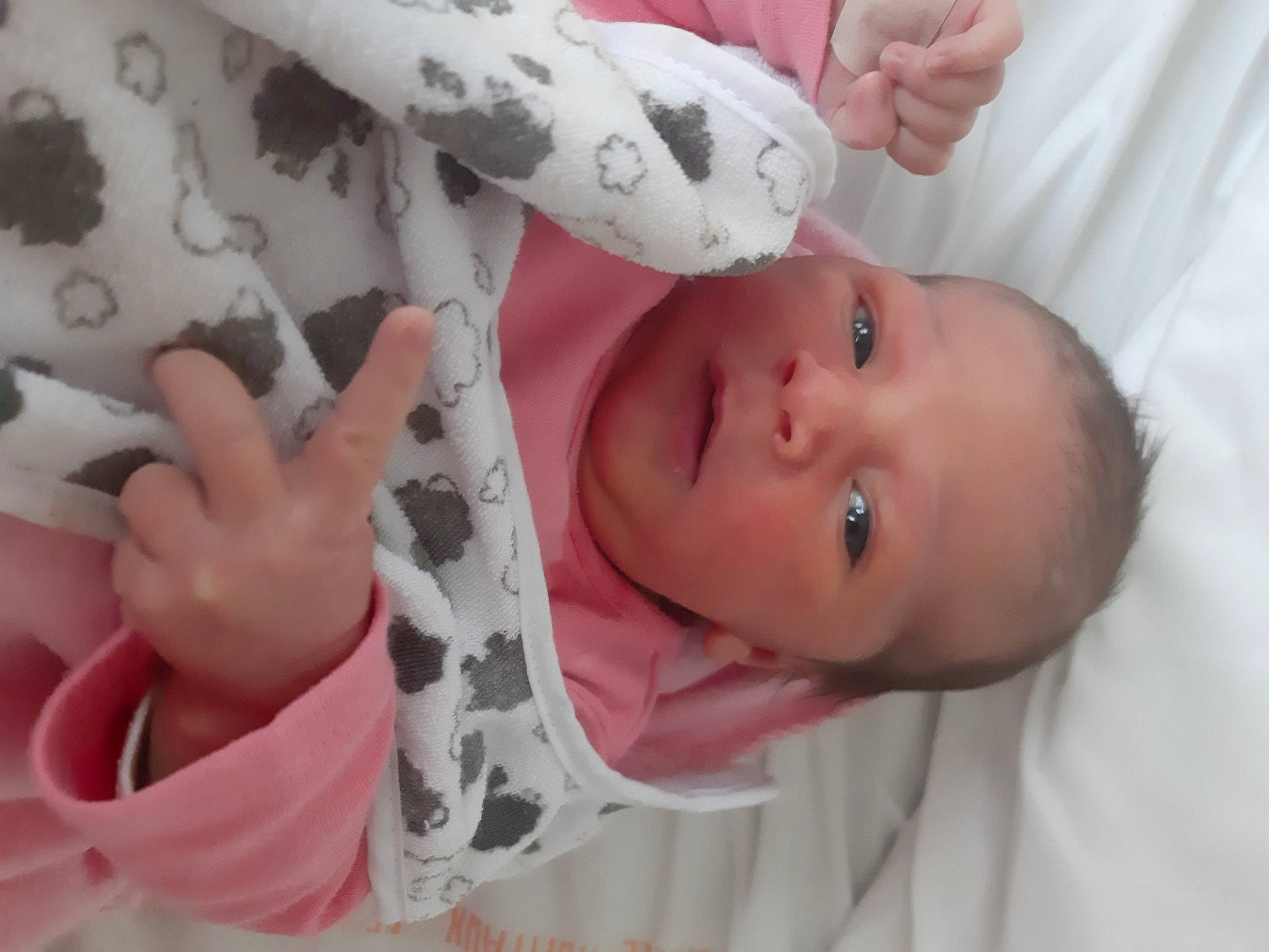 Massilya participe au concours pour gagner de l'argent avec cette photo : baby, baby_products, cheek, child, finger, hand, head, lip, mouth, nose, person, pink, product, skin, toddler