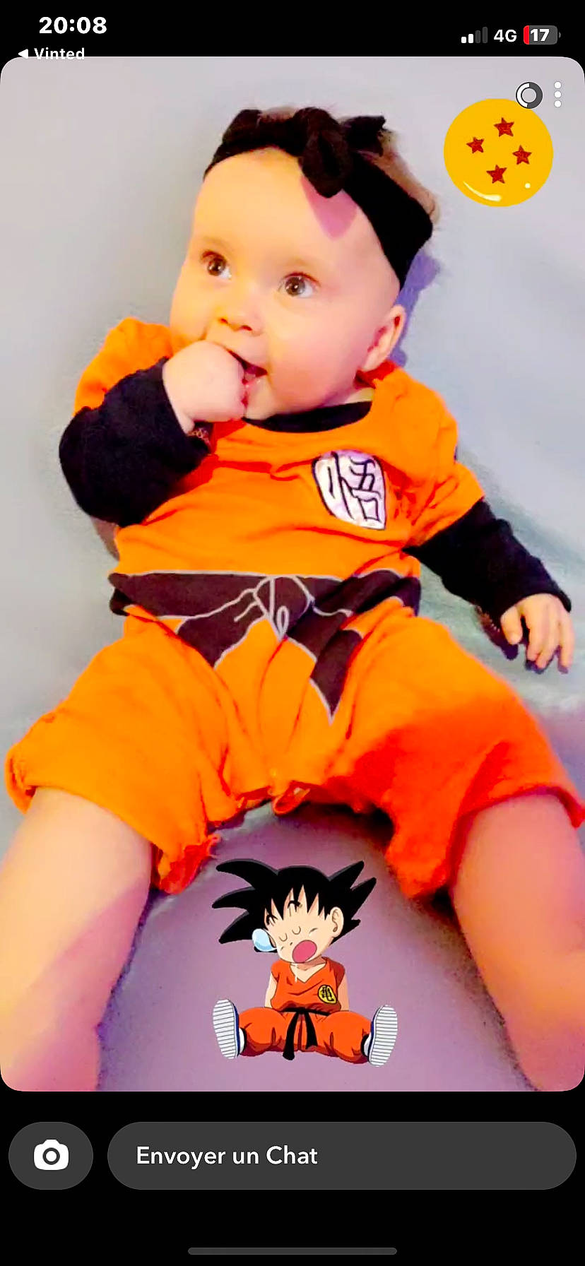 Ryley a rejoint le concours — aidez-le/la à gagner de superbes lots ! baby, baby_toddler_clothing, child, collar, eye, happy, head, headwear, lifejacket, orange, pattern, peach, person, pink, plant, shorts, sleeve, sportswear, t_shirt, thigh