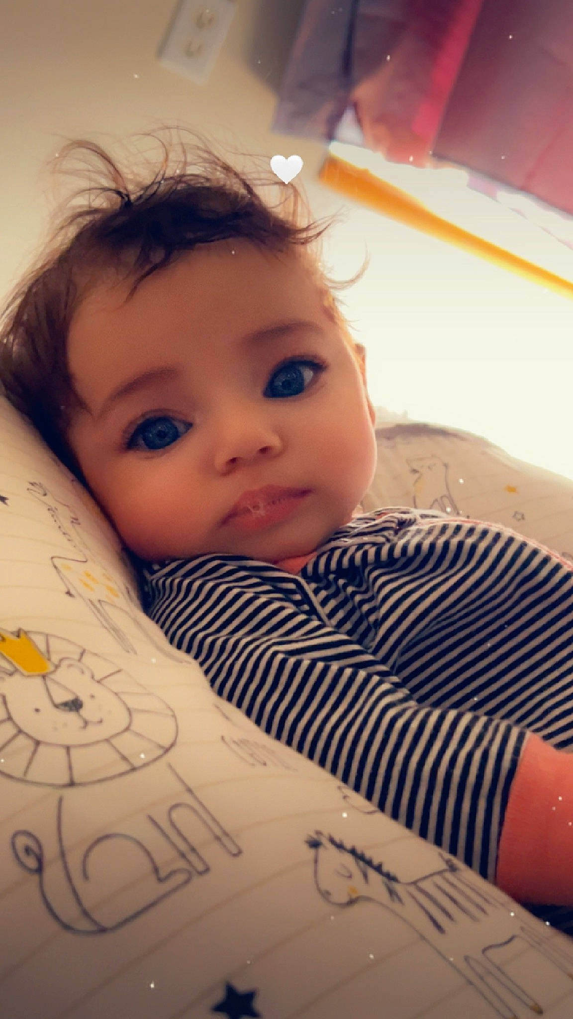 Autumn joined the competition — help win amazing prizes! baby, baby_toddler_clothing, cheek, child, chin, comfort, eyebrow, eyelash, forehead, happy, iris, linens, lip, mouth, neck, nose, pattern, person, skin, sleeve