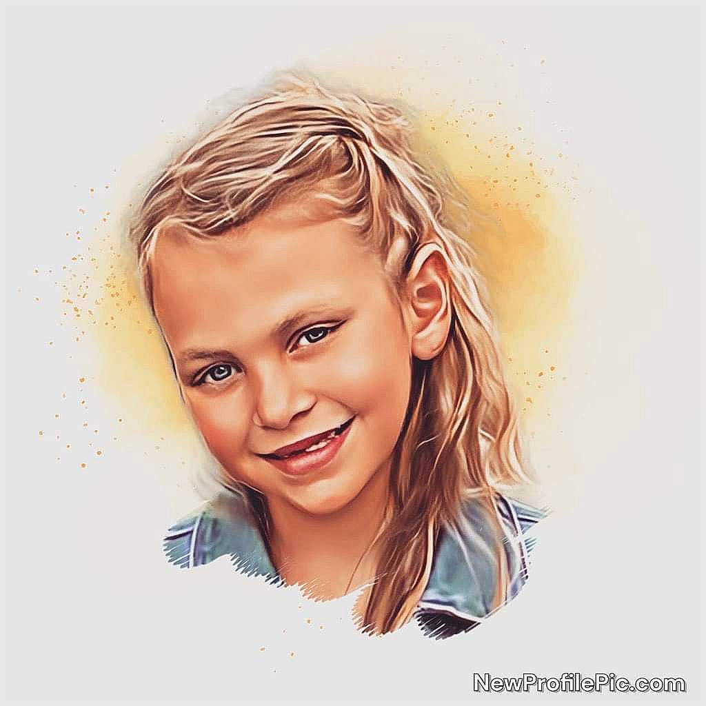 Saylor joined the competition — help win amazing prizes! art, blond, brown_hair, cheek, drawing, eyelash, fashion_accessory, flash_photography, font, gesture, hair_coloring, happy, illustration, iris, jaw, joy, painting, person, portrait_photography, smile
