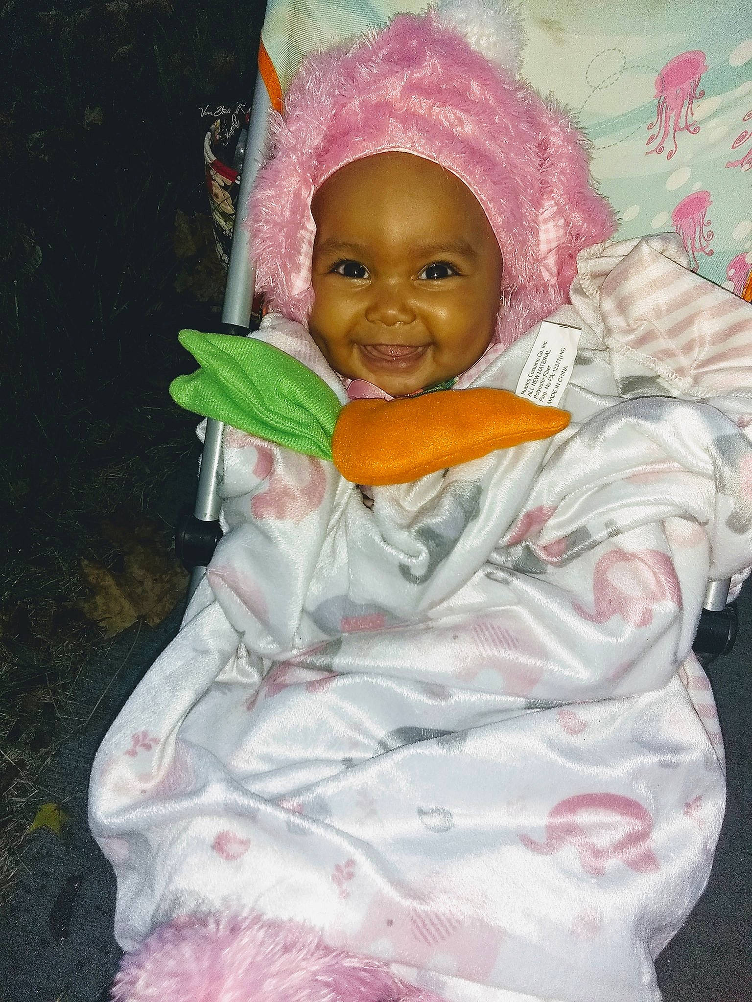 Aniyah is registered to the contest to win money with this photo: baby, cheek, child, joy, person, pink, smile, toddler