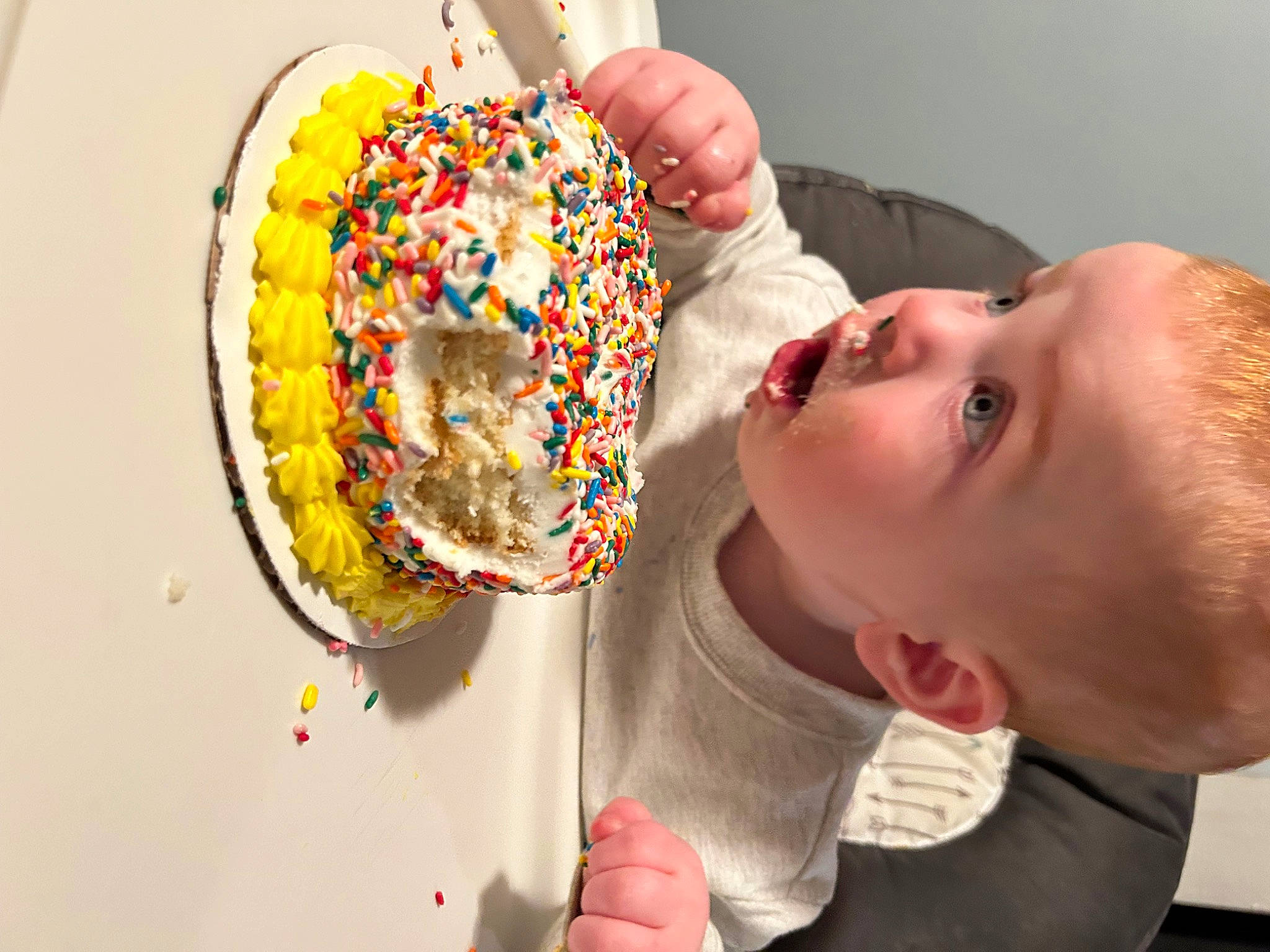 Kamden joined the competition — help win amazing prizes! baby, baked_goods, child, comfort_food, cuisine, eyelash, fast_food, finger, food, food_craving, fun, hand, happy, ingredient, junk_food, nose, person, recipe, surprise, sweetness