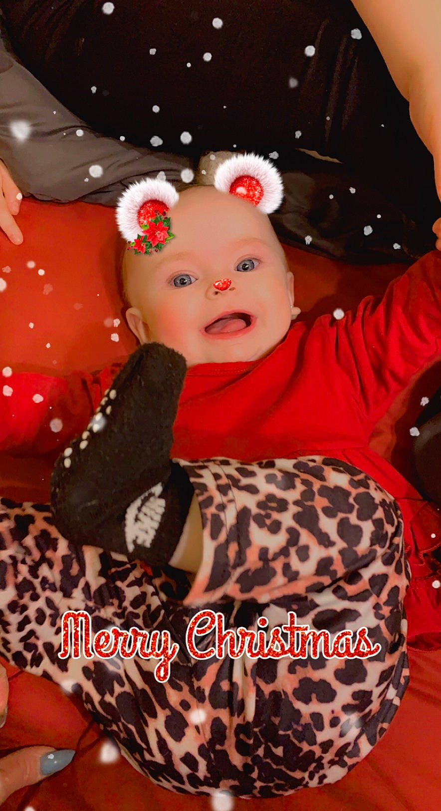 Skyler joined the competition — help win amazing prizes! baby, baby_toddler_clothing, chair, child, event, fun, fur, happy, headband, headwear, holiday, party_supply, pattern, person, photo_caption, pink, polka_dot, room, sitting, textile