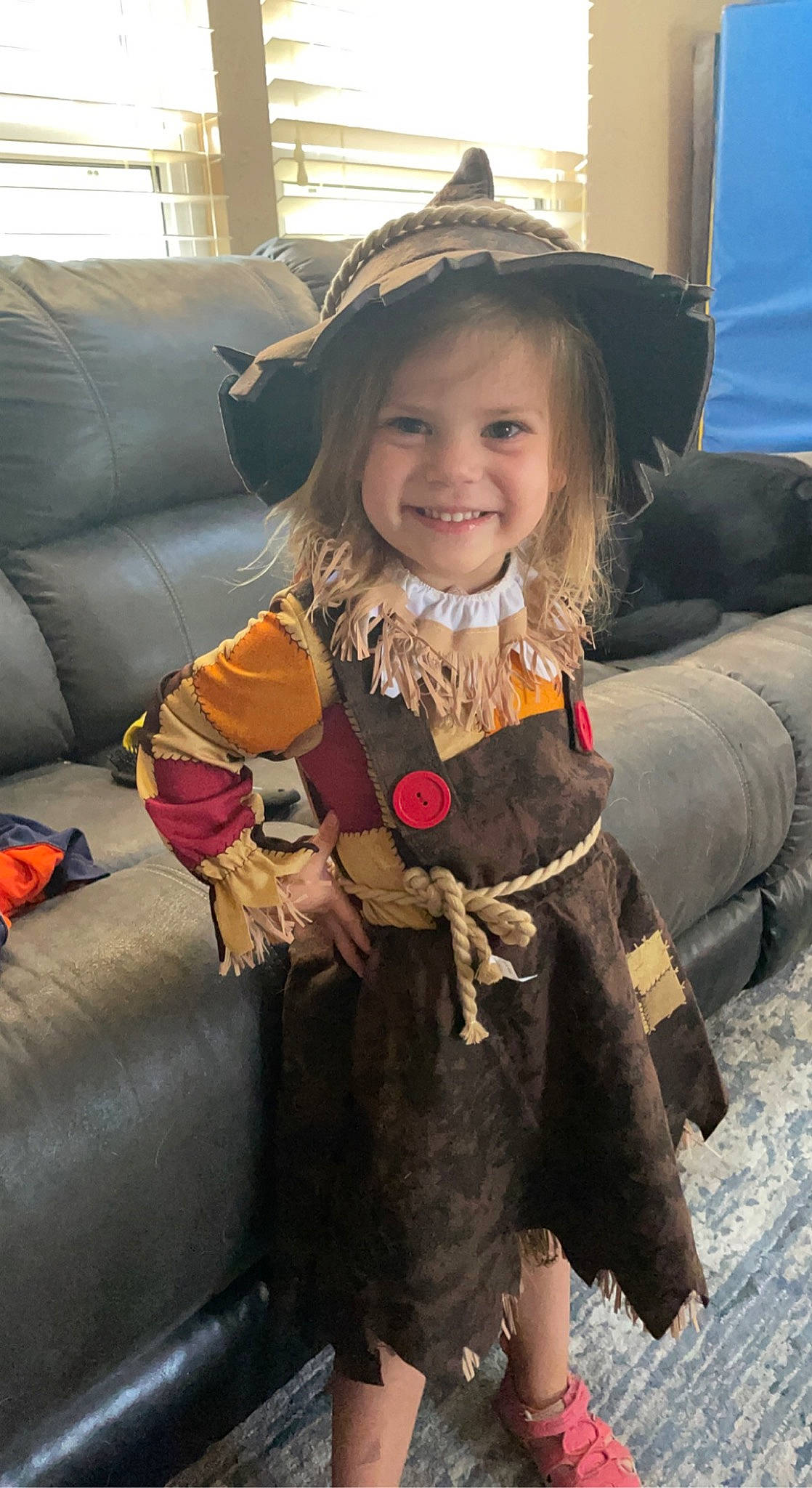 Brynn joined the competition — help win amazing prizes! blond, brown_hair, child, comfort, couch, eye, face, fashion_accessory, fun, hair, hairstyle, happy, hat, head, joy, person, sitting, skin, smile, sun_hat