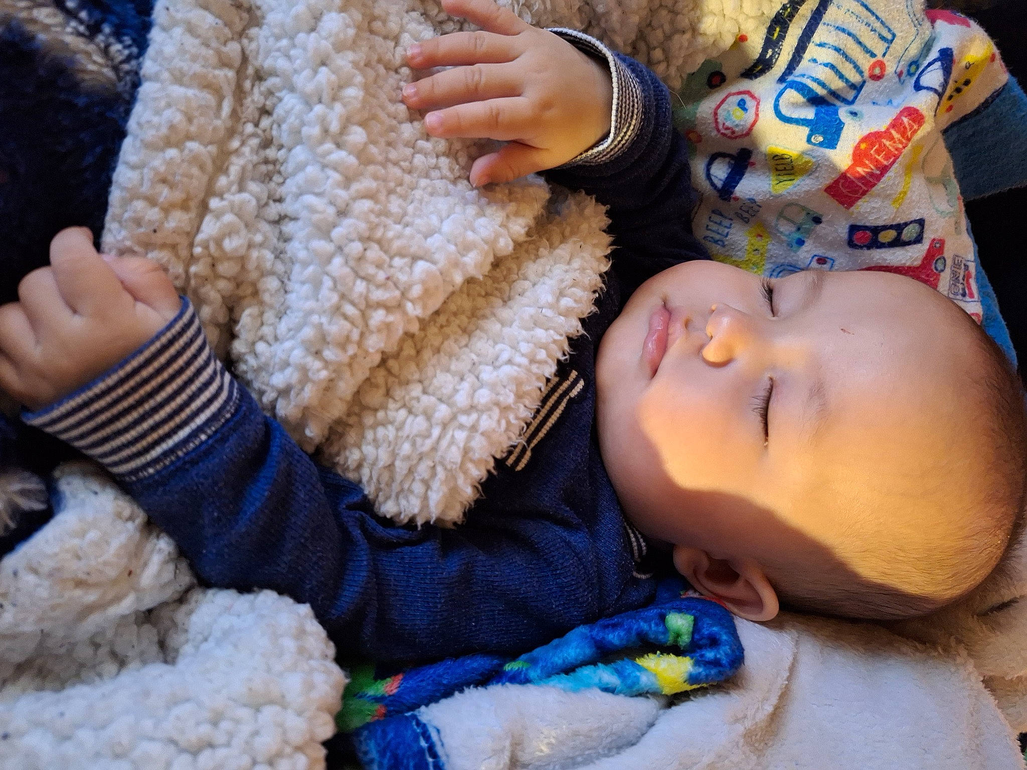 Joshua Jr joined the competition — help win amazing prizes! arm, baby, baby_toddler_clothing, cheek, child, comfort, eyelash, finger, fur, hand, nail, pattern, person, skin, textile, thumb, toddler, toy, wool, woolen