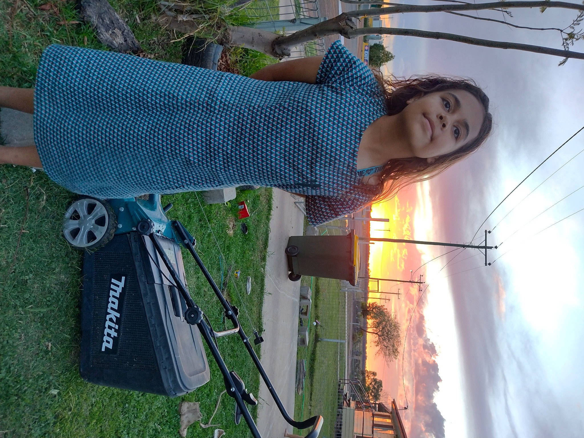 Harmony joined the competition — help win amazing prizes! bicycle_tire, cloud, electric_blue, electricity, fun, leisure, light, overhead_power_line, person, plant, pole, public_utility, recreation, sky, street_light, tire, tree, vehicle, vehicle_door, wheel