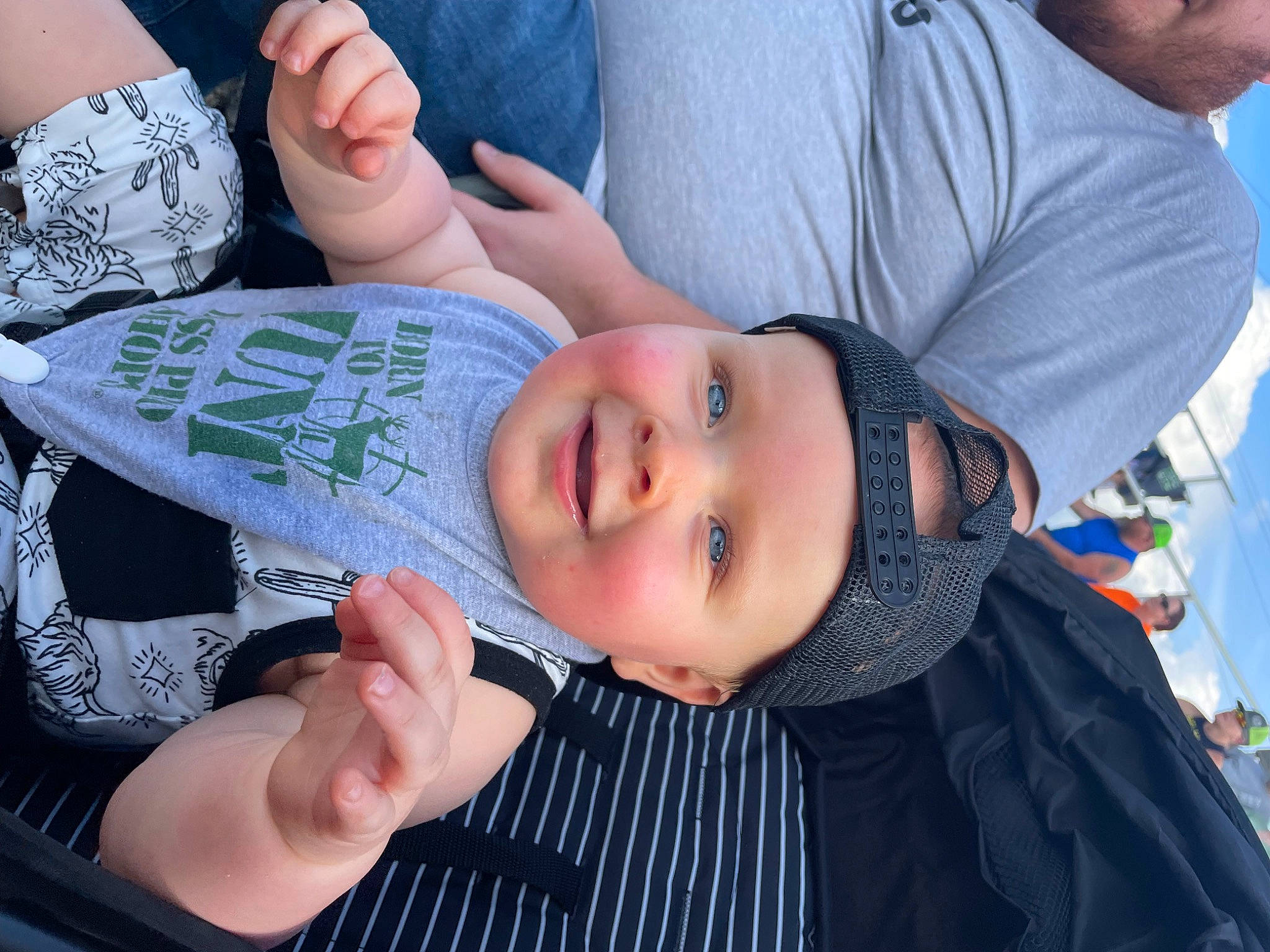 Mason joined the competition — help win amazing prizes! beauty, child, clothing, cool, elbow, finger, fun, gesture, grass, hand, happy, hat, headwear, human, human_leg, joy, person, plant, sleeve, smile