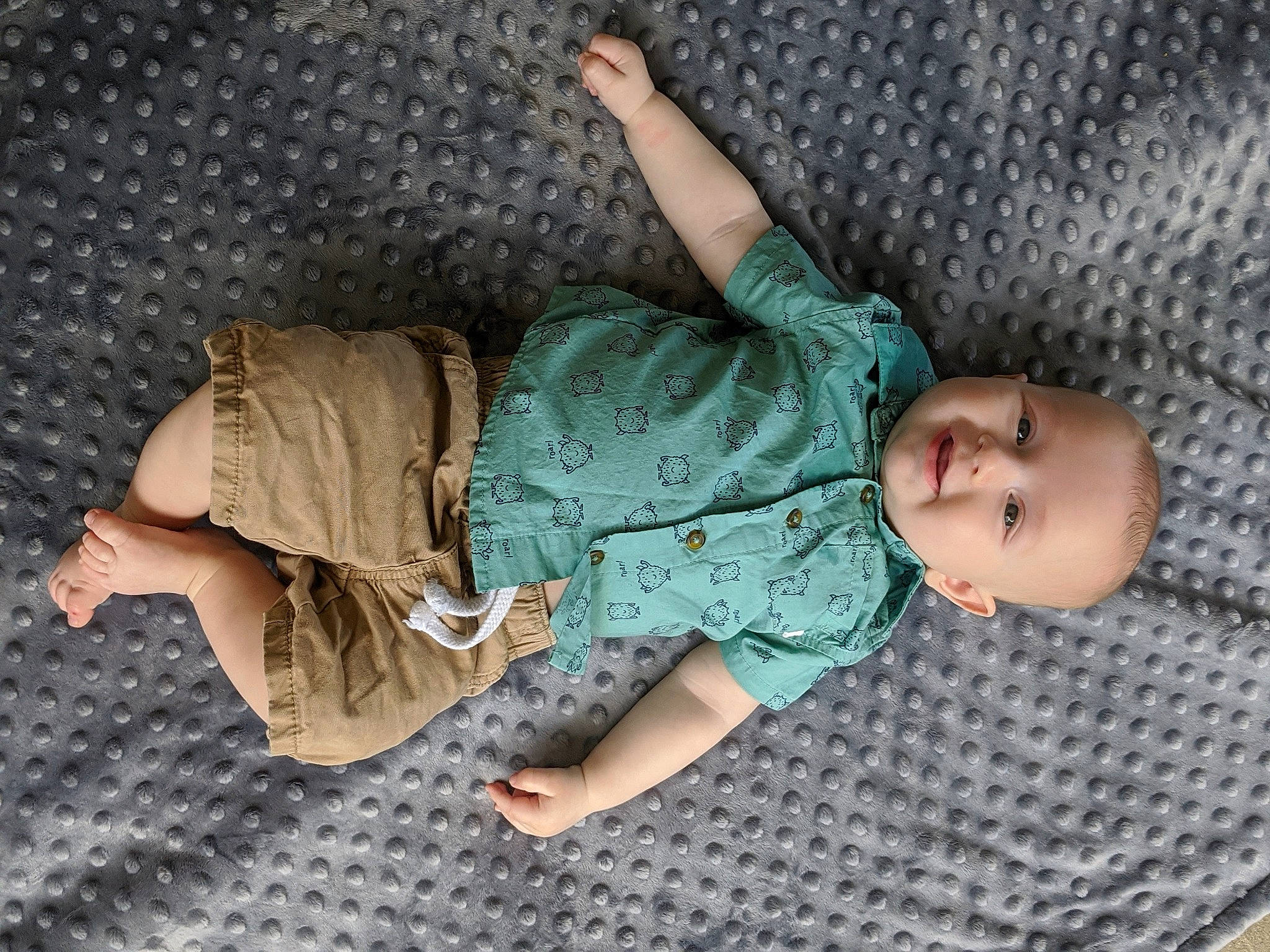 Colson is registered to the contest to win money with this photo: arm, baby, child, leg, person, sleep, toddler